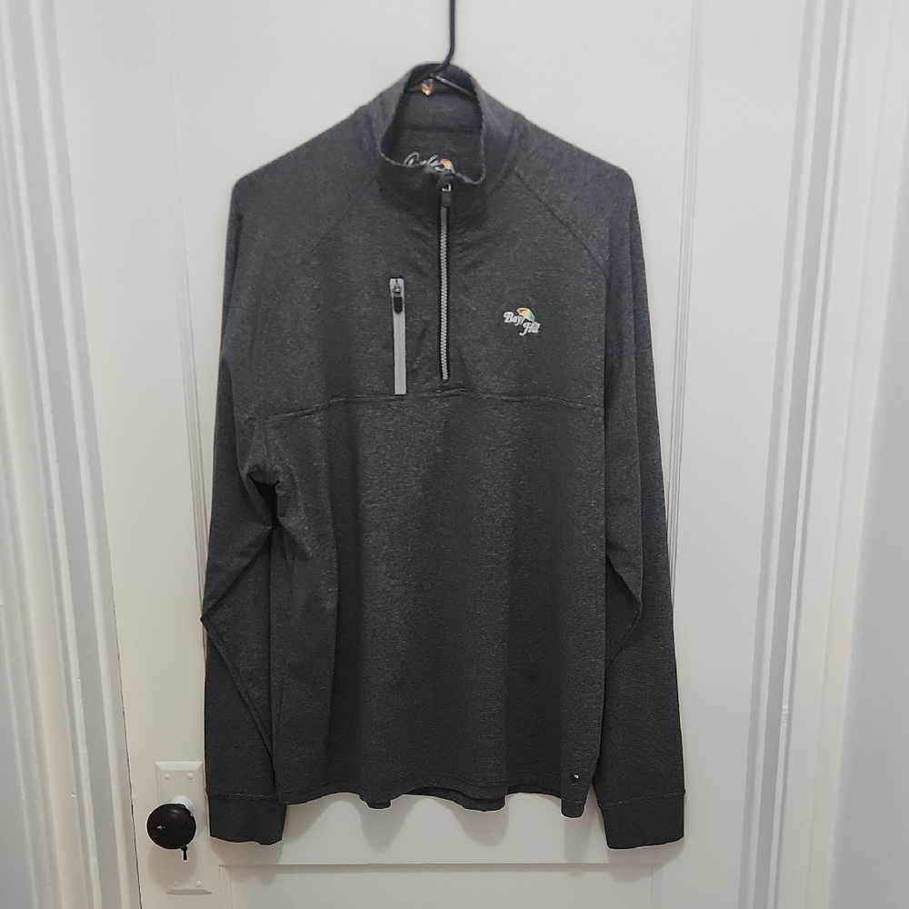 Arnold Palmer Bay Hill Club 1/4 Zip Men's Pullover Top Size Large
